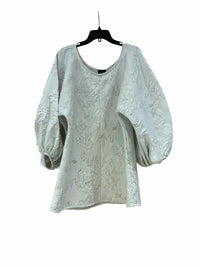 Arianne Elmy White and Silver Size S Dress