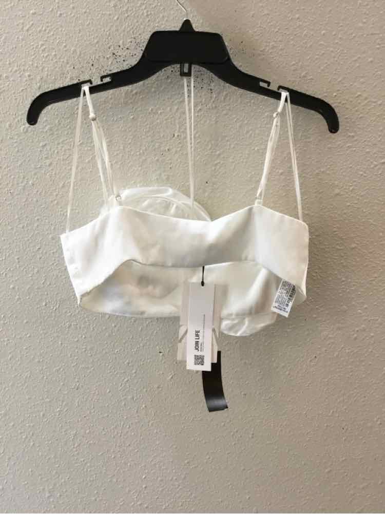 Zara White Size S Bustier