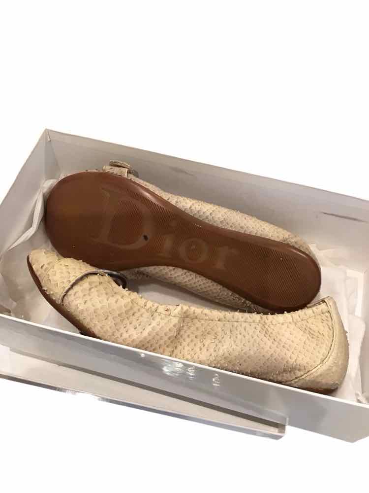 Dior Beige Size 38 Shoes
