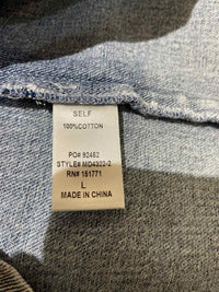 Le Lis Light Wash Size L Dress