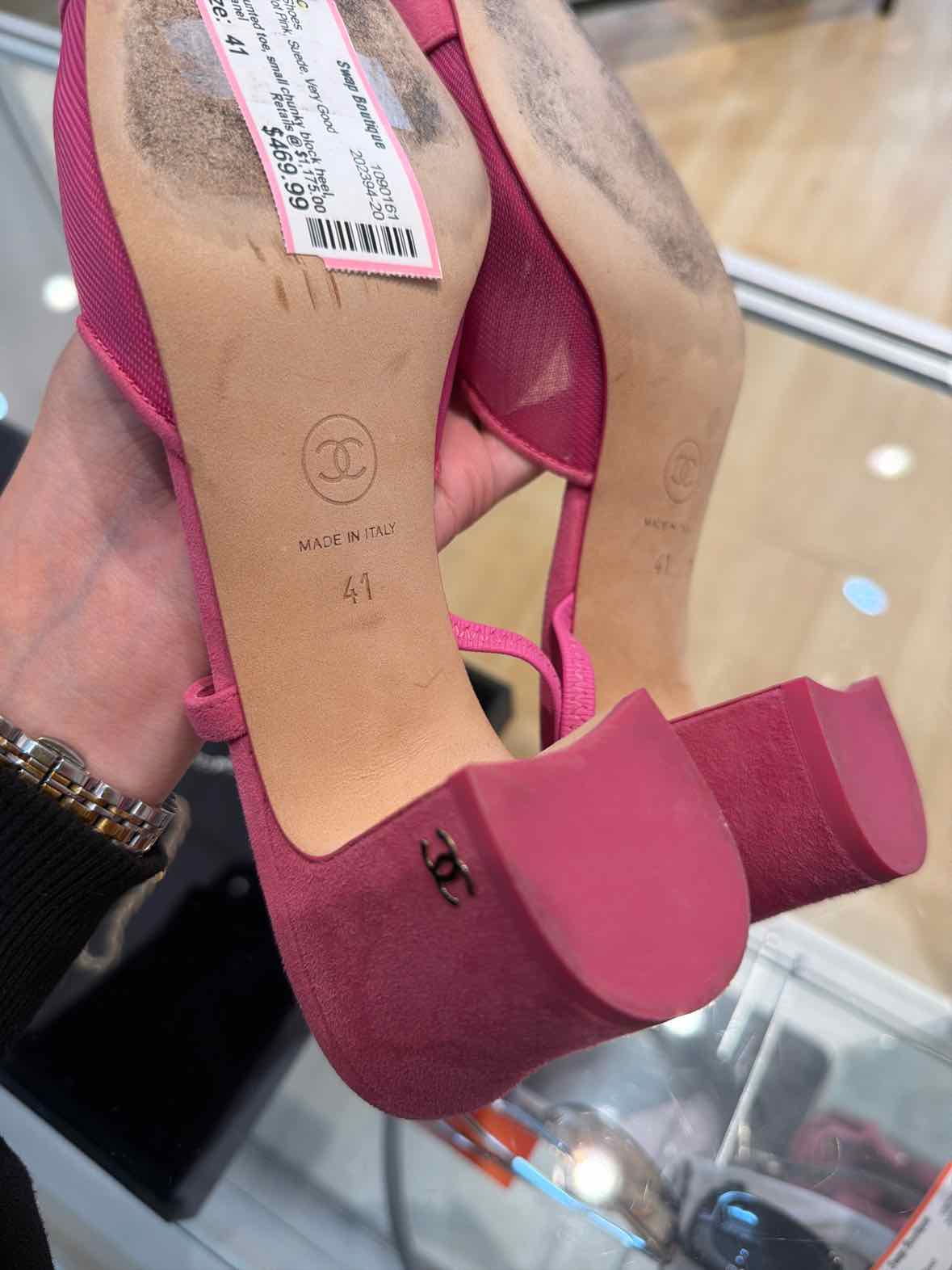 Chanel Hot Pink Size 41 Shoes