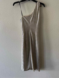 David Meister Metallic champagne Size 6 Dress