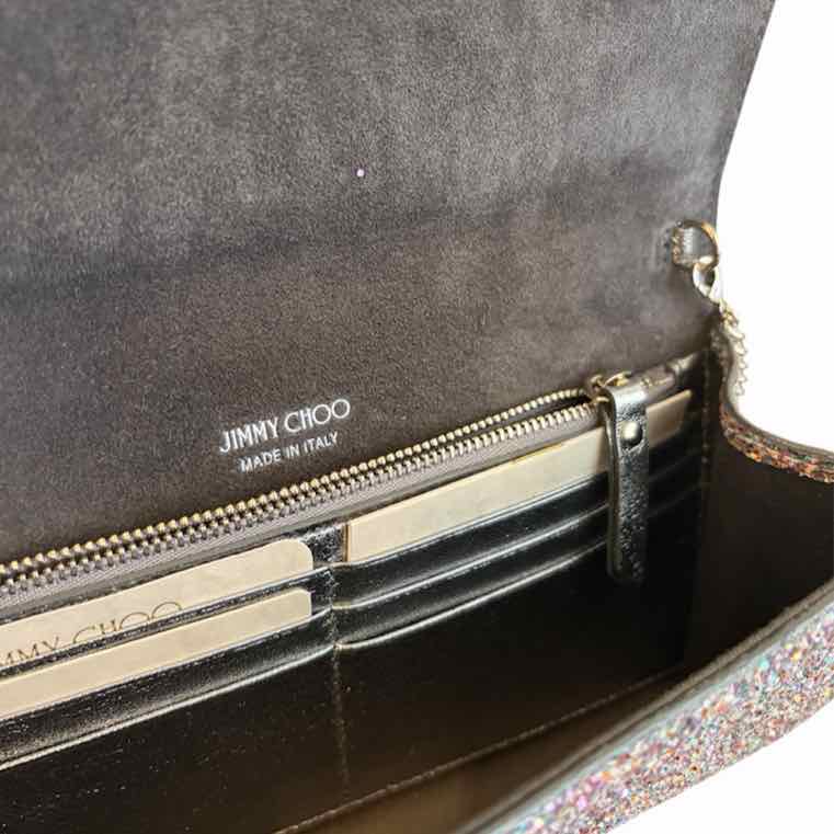 Jimmy Choo Pink Multi Clutch