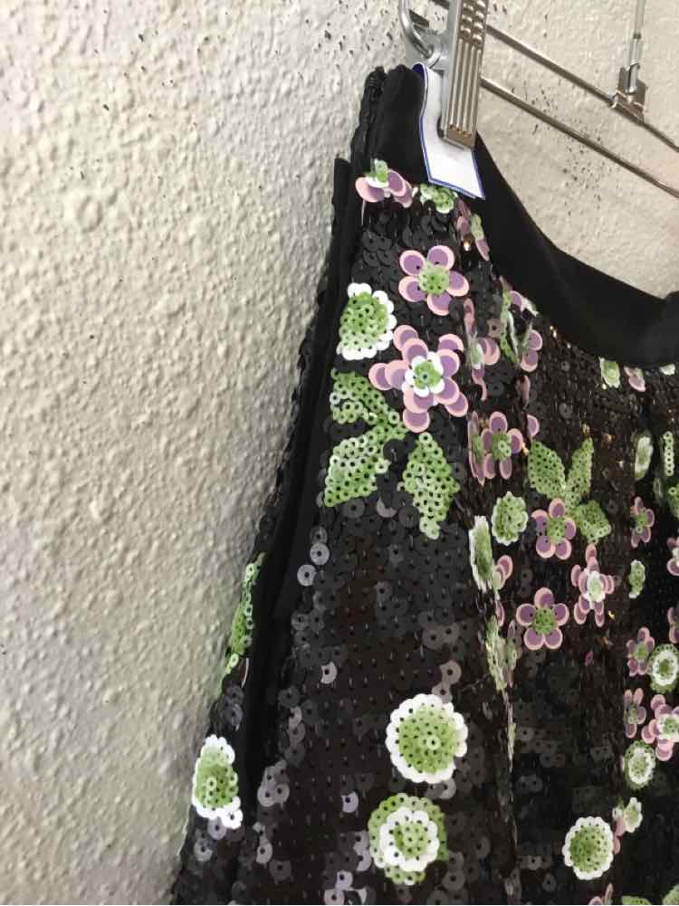 Essential Antwerp Black Multi Size S Skirt