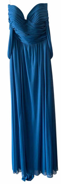 Jenny Yoo ocean blue Size 12 Gown/Evening Wear