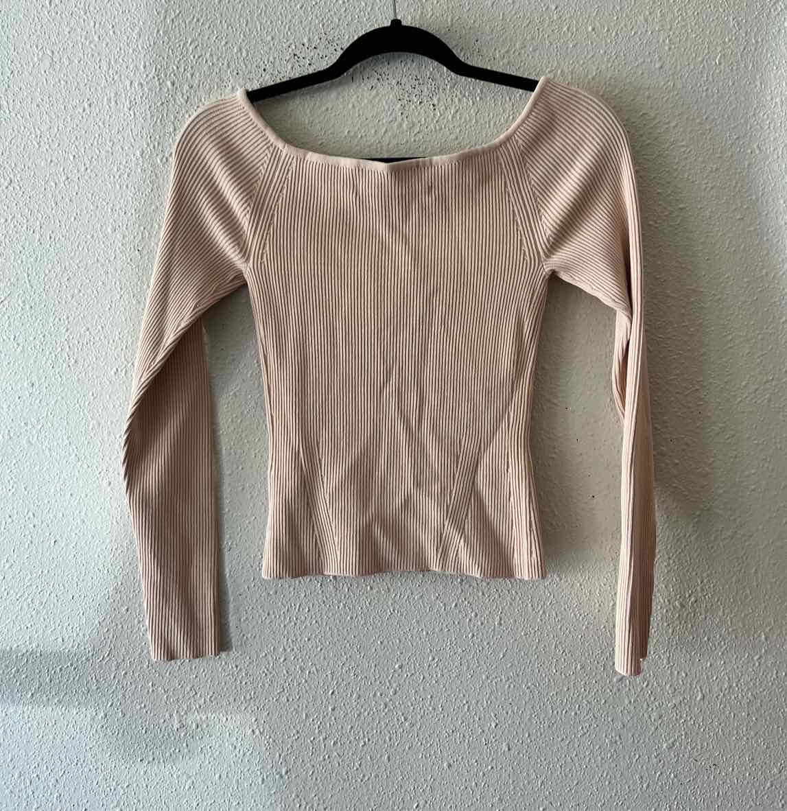 Enza Costa Nude Size M Shirt