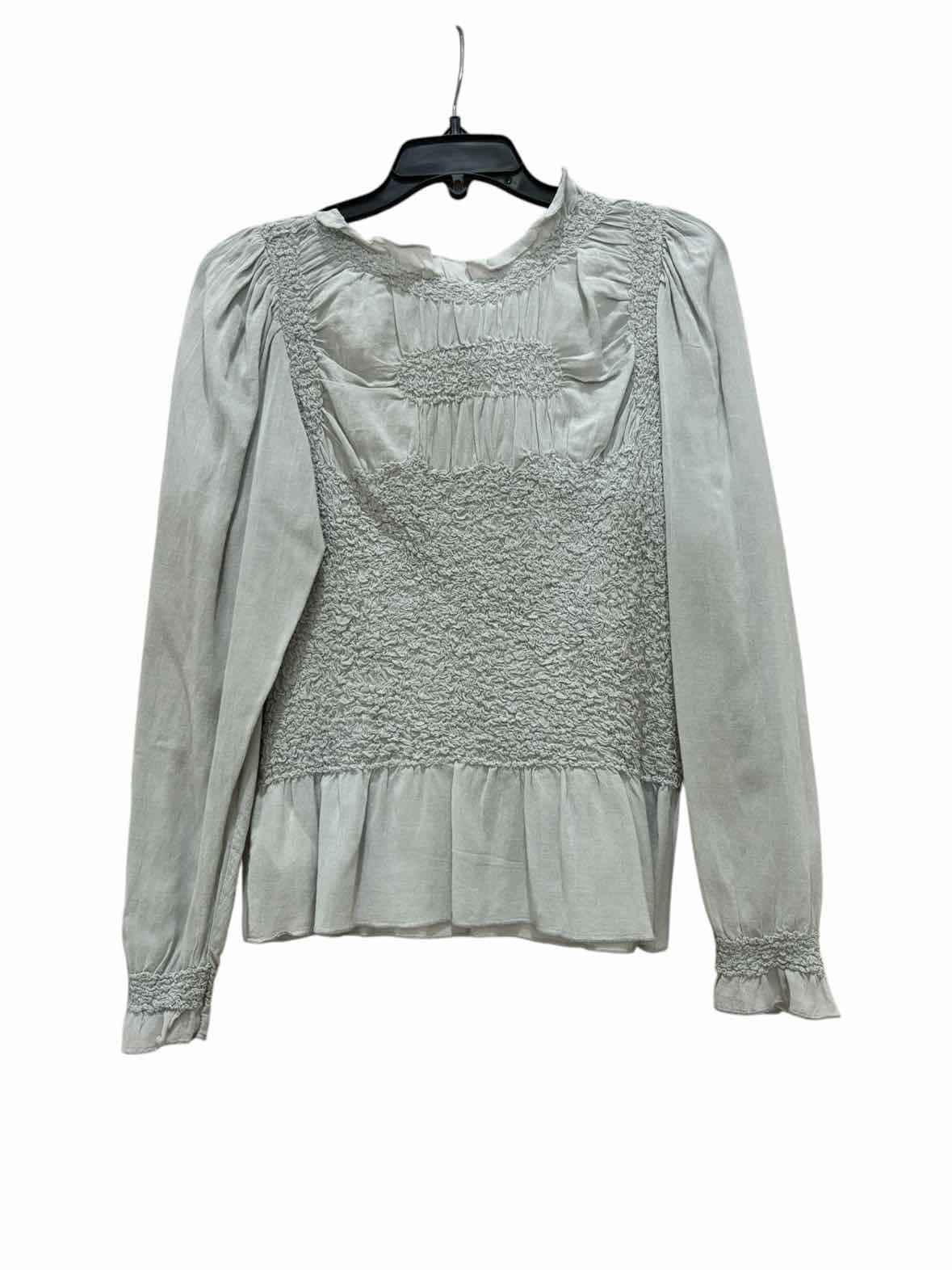 Anthropologie Light Sage Size S Shirt