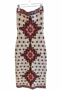 Cara Cara Beige Multi Size M Dress