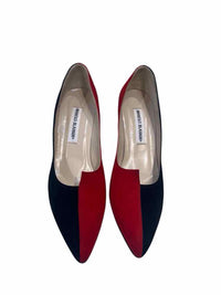 Manolo Blahnik black and red Size 38.5 Shoes
