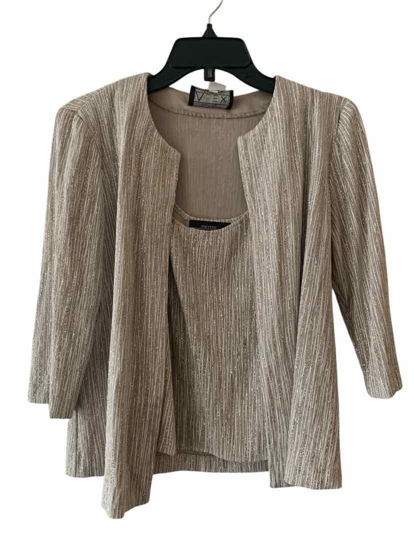 Alex Evenings Champagne Multi Size MP Tank Top – Swap Boutique