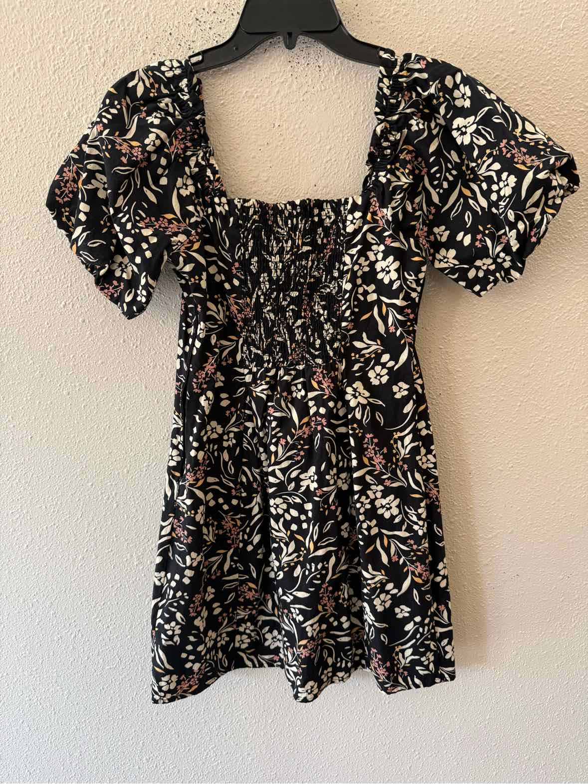 LOST + WANDER Black Multi Size S Dress