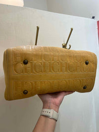 Carolina Herrera Andy 7 Yellow Handbag