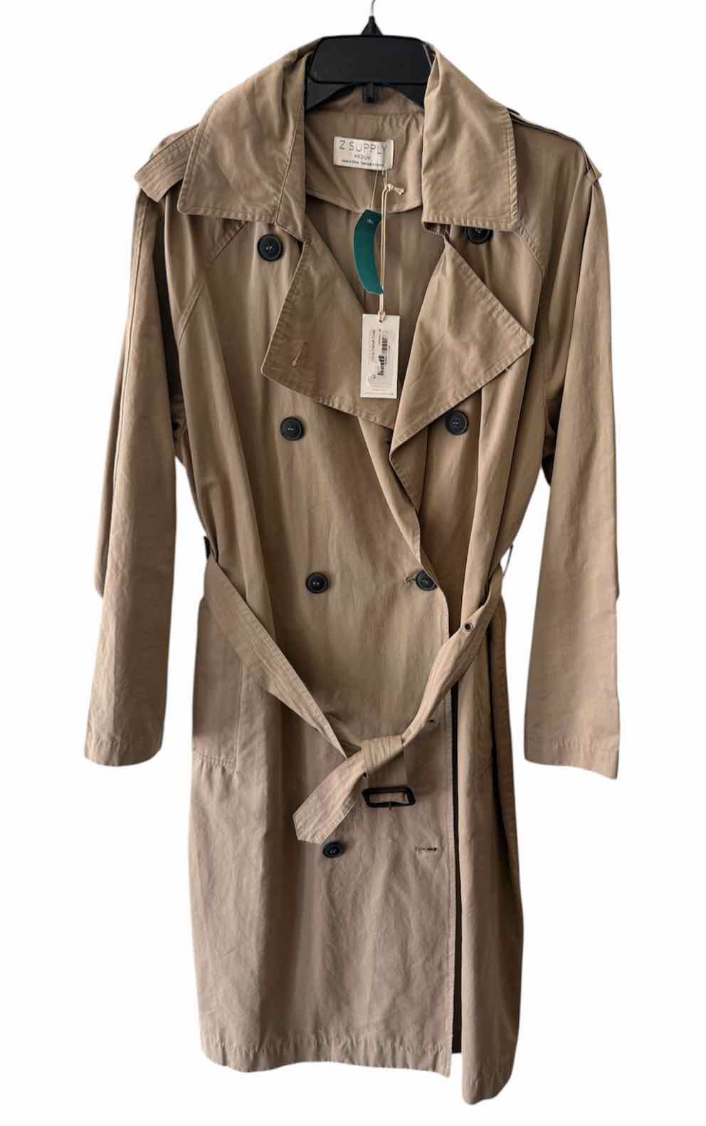 Z Supply Driftwood Tan Size M Coat