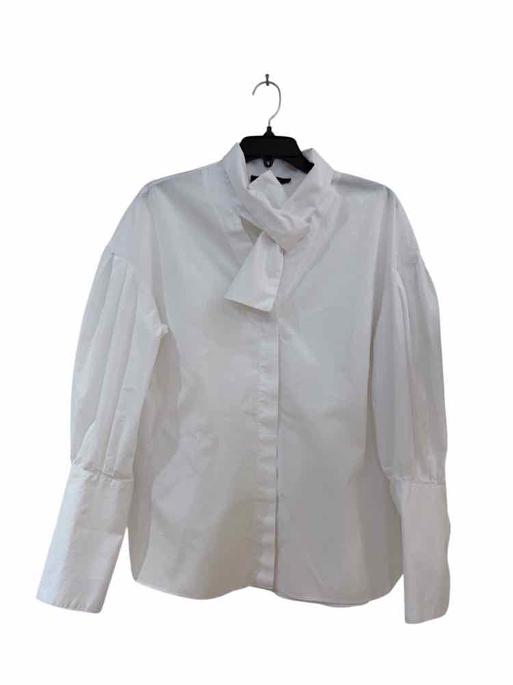 BCBGMax Azria White Size M Blouse