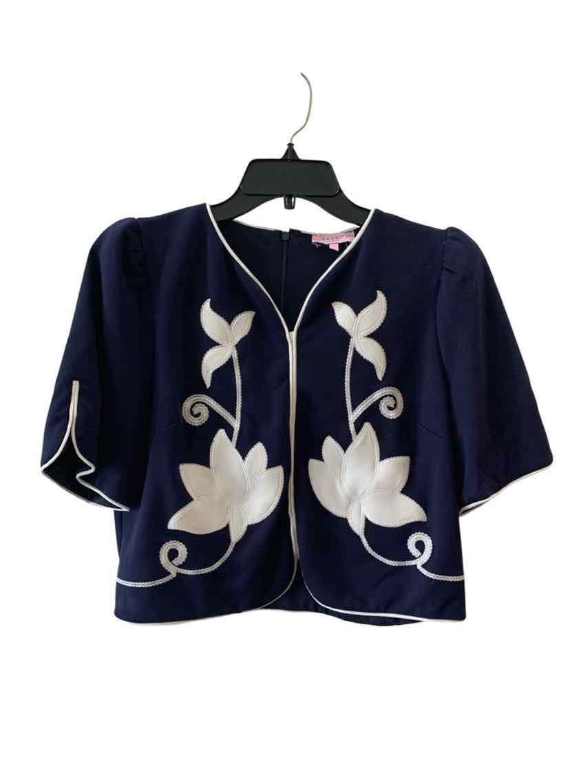 Entro Navy and White Size M Shirt