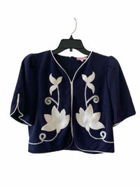 Entro Navy and White Size M Shirt