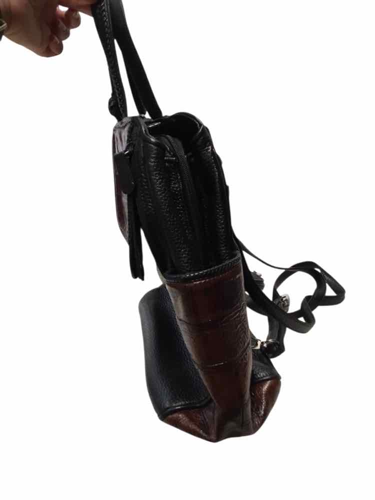Brighton Backpack black and brown Handbag – Swap Boutique