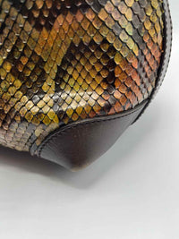 Gucci green and brown Handbag