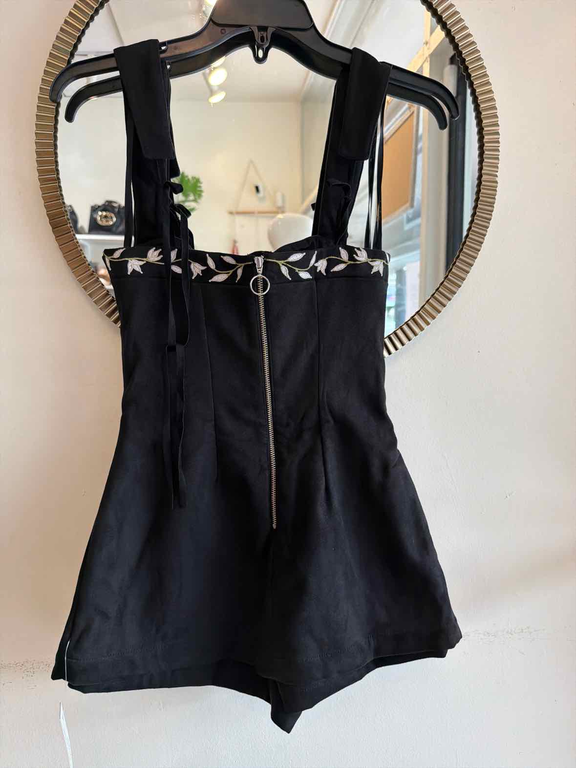For Love and Lemons Black Size XXS Romper