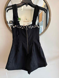 For Love and Lemons Black Size XXS Romper