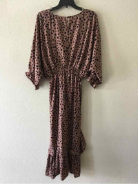 umgee mauve & black Size L Dress
