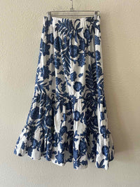 Cara Cara White and Blue Size S Skirt