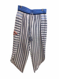 Joie White and Blue Size S Pants