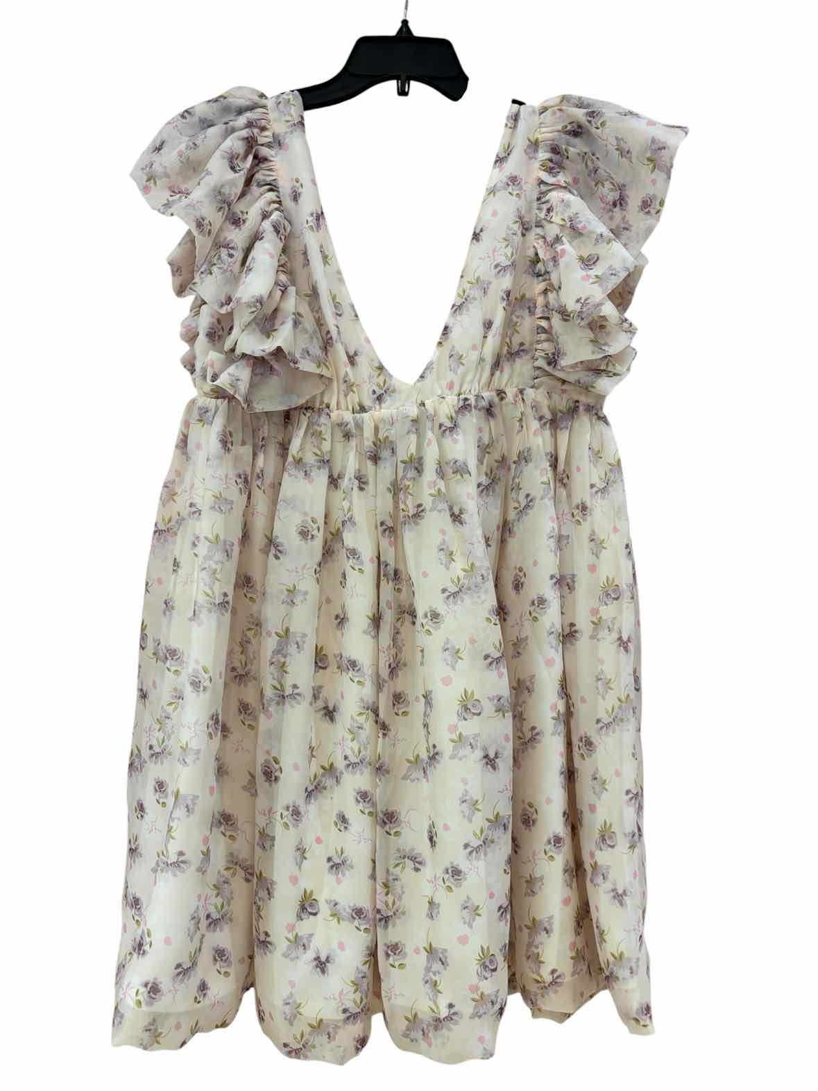 Storia Purple Multi Size L Dress