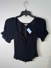 Reformation Black Size 2 Shirt
