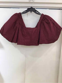 Aje. Burgandy Size AU10/US6 Shirt