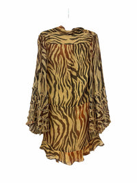ROCOCO SAND Brown Tiger Print Size XS Dress