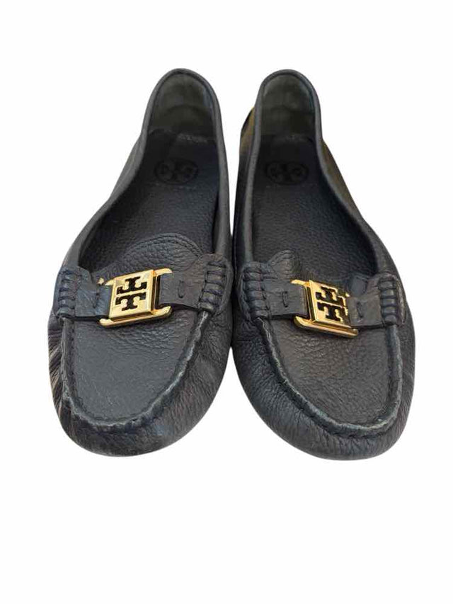 Tory Burch Navy and Gold Size 7 1/2 Shoes