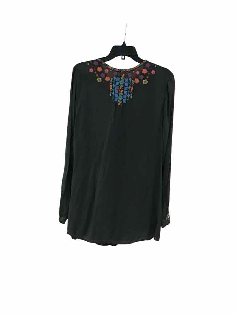 Johnny Was Olive Multi Size L Blouse