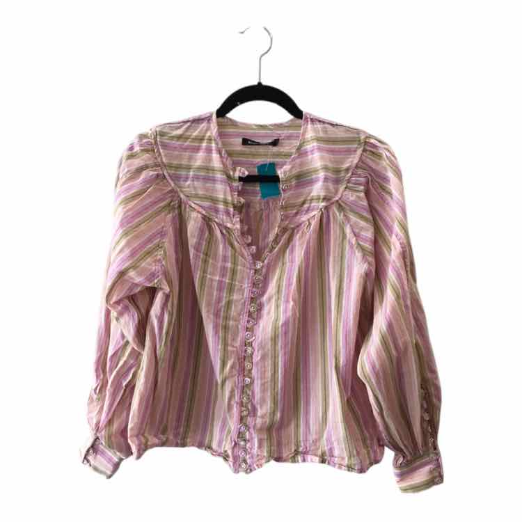 MAGALI PASCAL Pink and tan Size XS Shirt