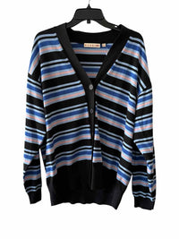 Marni and Uniqlo Black and Blue Multi Size L Cardigan