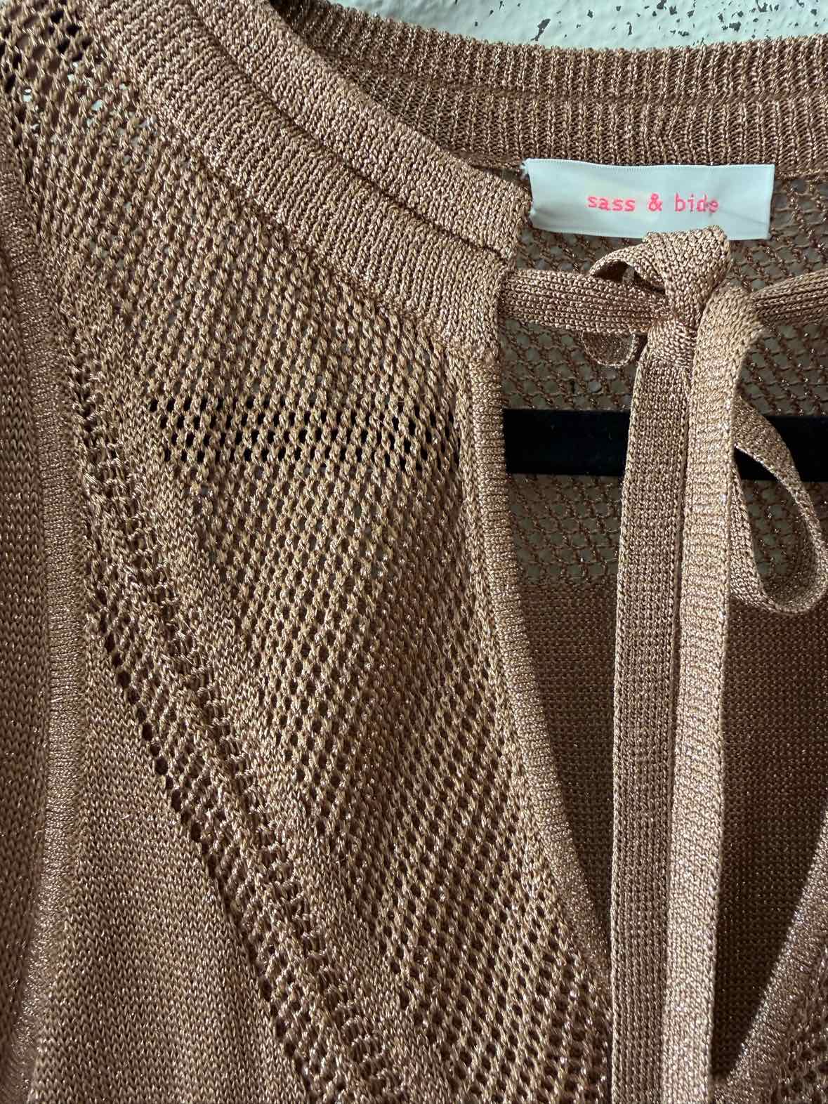 sass & bide Bronze Size No Label Shirt