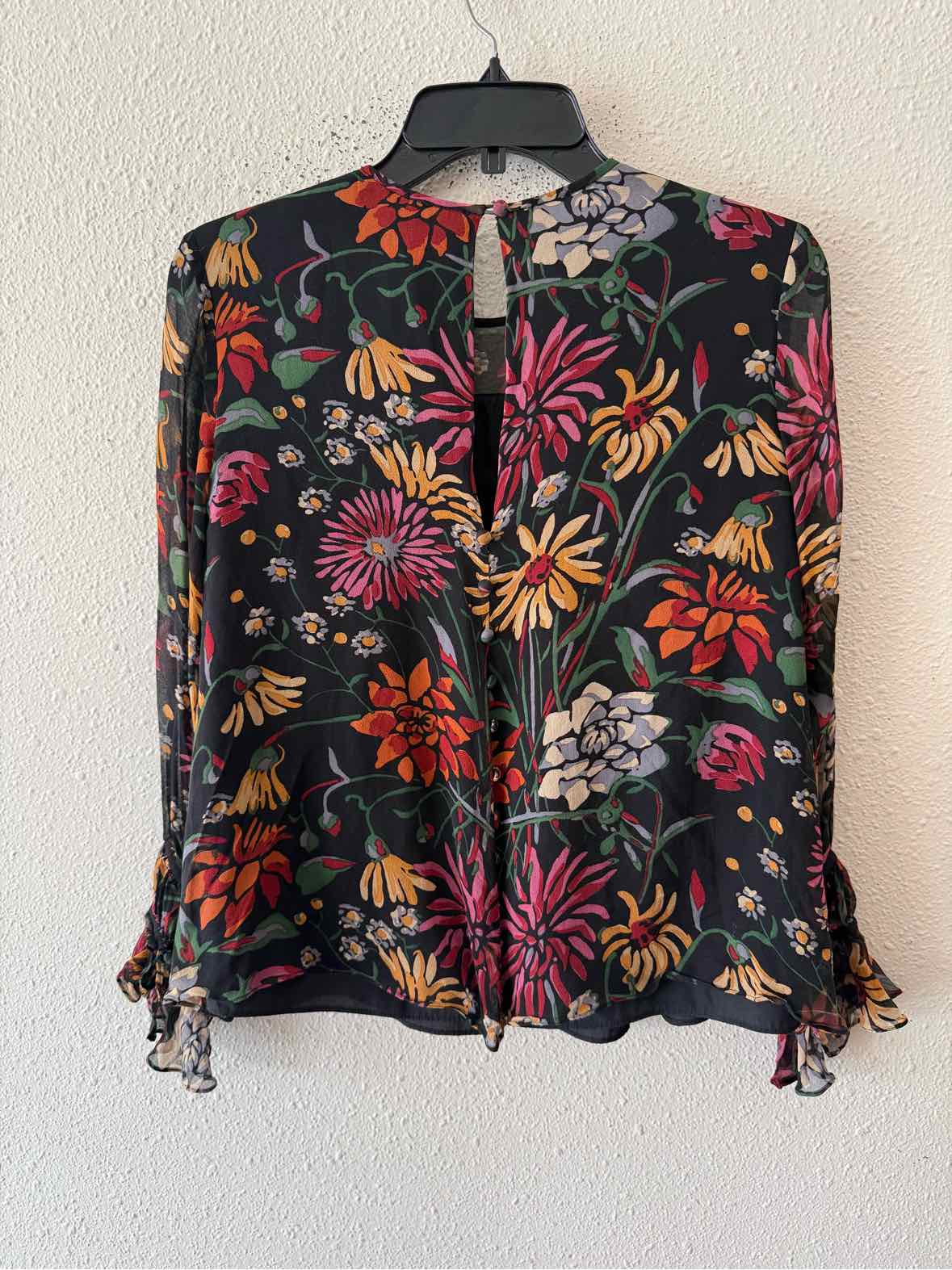 cinq a sept Black Multi Size XS Shirt