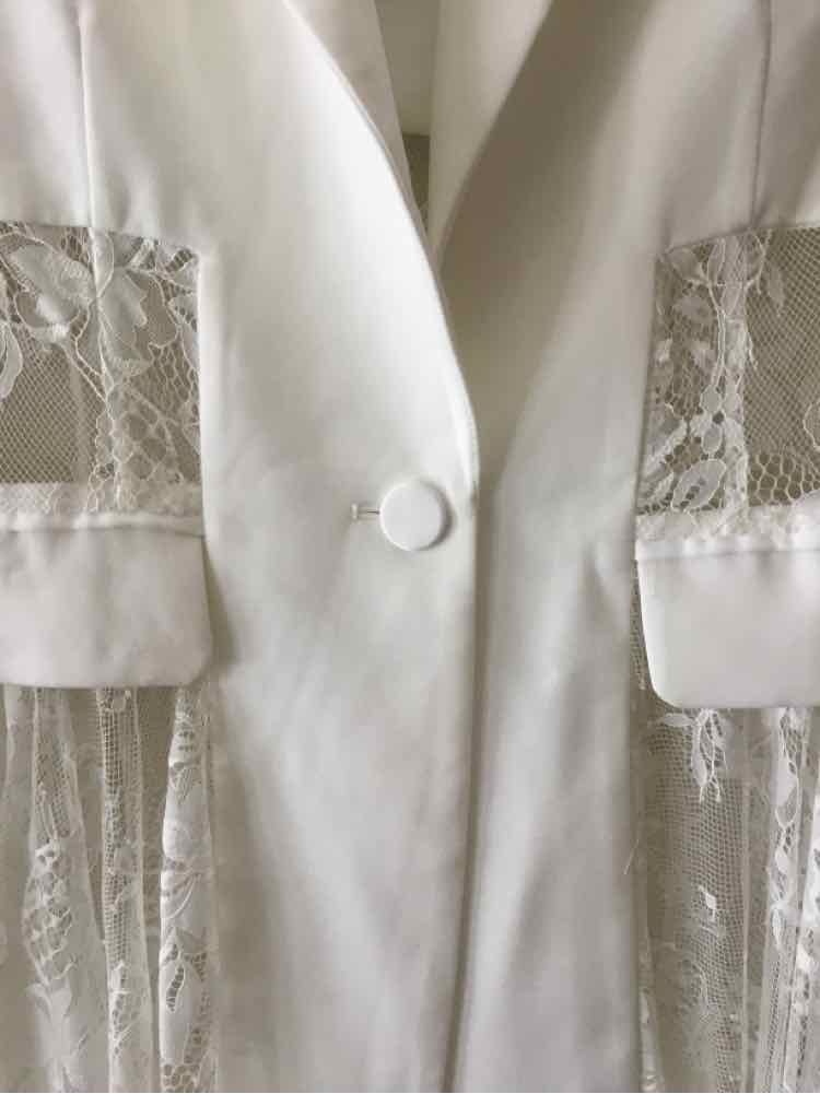 Gracia White Size M Blazer