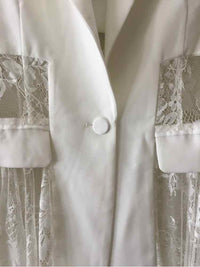 Gracia White Size M Blazer