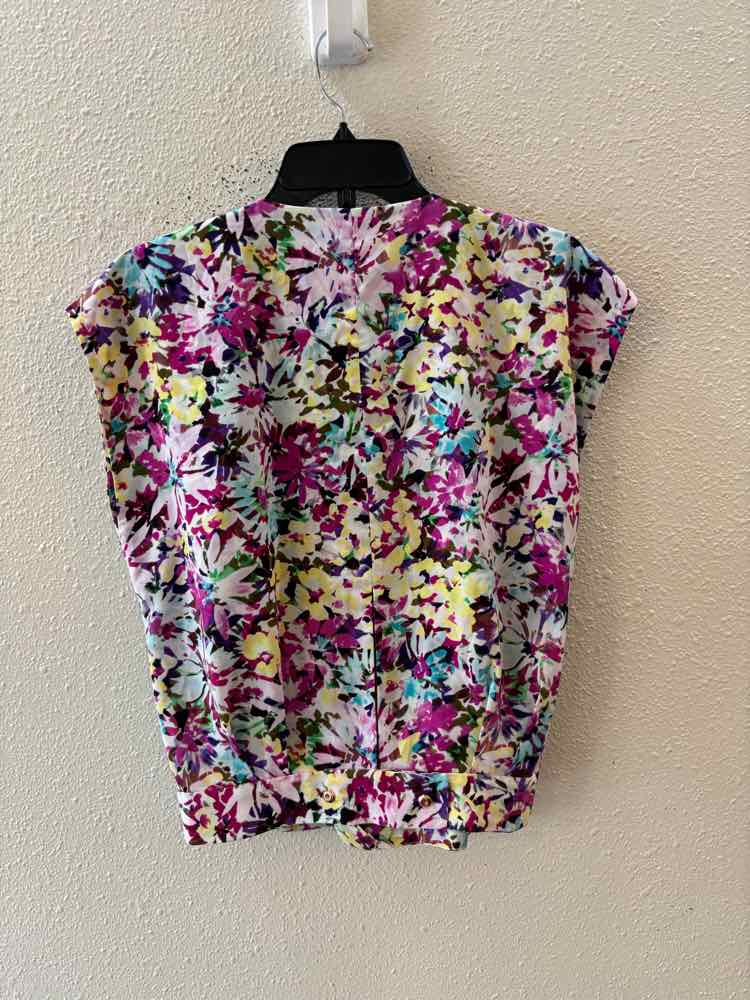 Cabi White Multi Size S Shirt