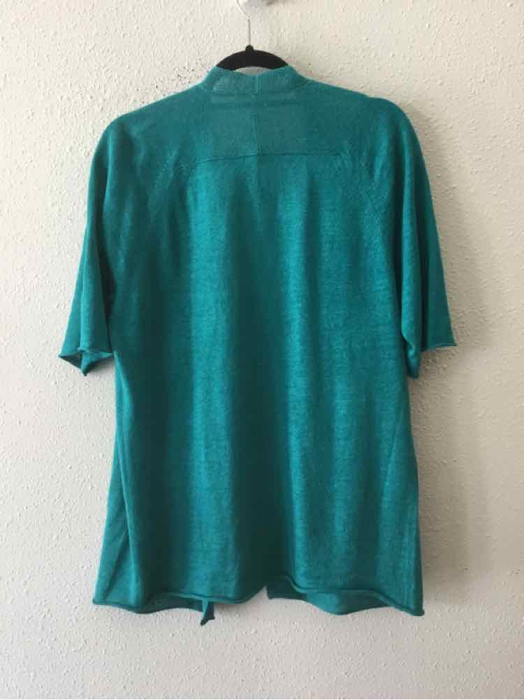 Eileen Fisher Teal Size PM Cardigan