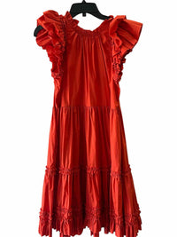 ULLA JOHNSON Orange Size 2 Dress