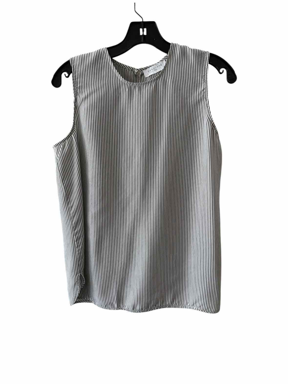 Everlane Black and white Size 6 Shirt