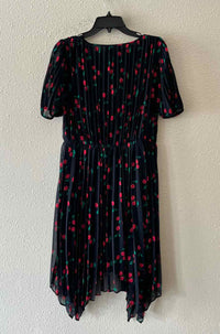 The Kooples Navy and Red Size L Dress