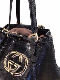 Gucci Britt Tote Black Handbag