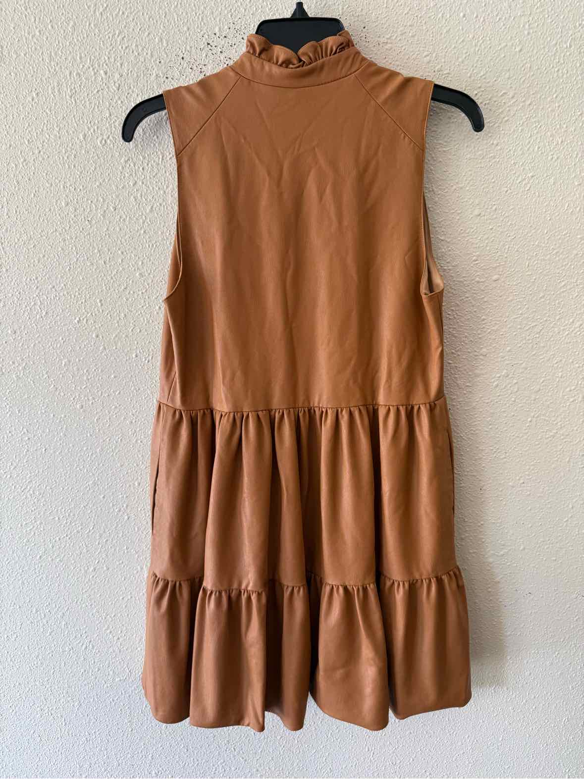Amanda Uprichard Tan Size S Dress