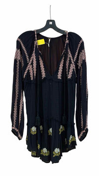Free People Black Multi Size XS Dress