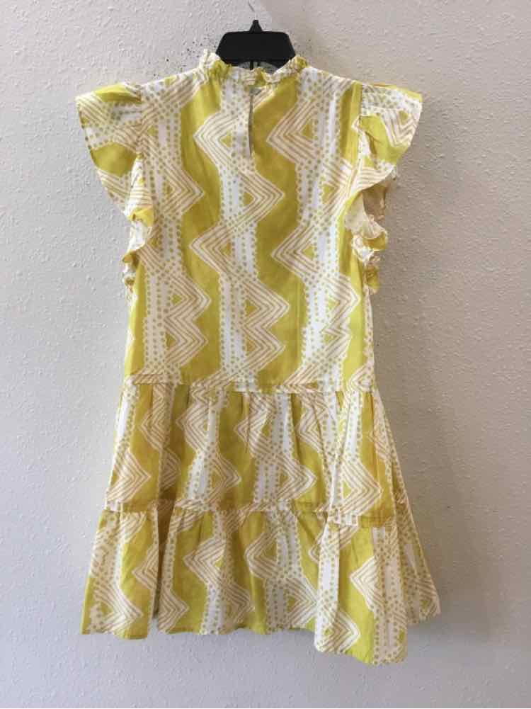 Pinch Mustard and white Size S Dress