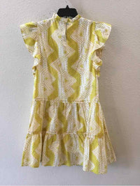 Pinch Mustard and white Size S Dress