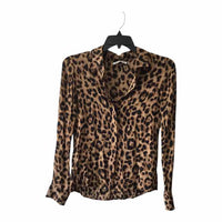 Reformation Brown and black Size XS Shirt